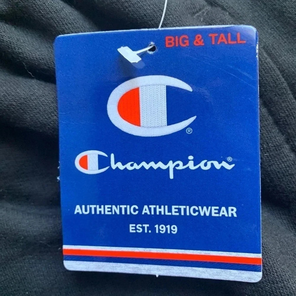 Men’s Champion Fleece Jogger SweatPants Black Size 3XL NWT - Picture 7 of 7